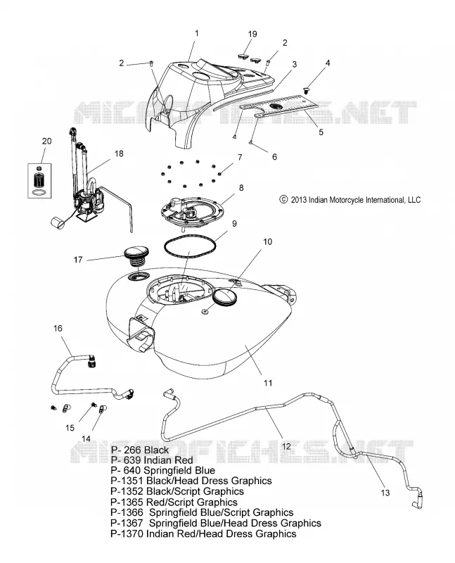 FUEL SYSTEM, FUEL TANK ASM.