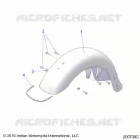 BODYWORK - FRONT FENDER