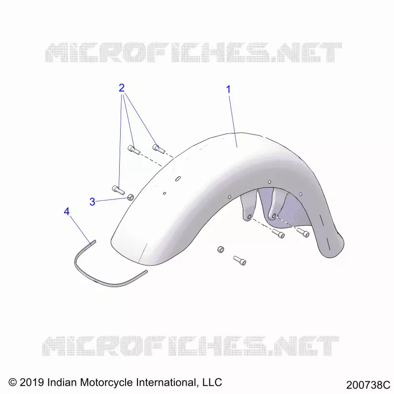 BODYWORK - FRONT FENDER