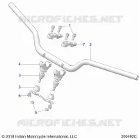 STEERING, HANDLEBAR MNTG