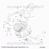 ENGINE, ENGINE MOUNTING