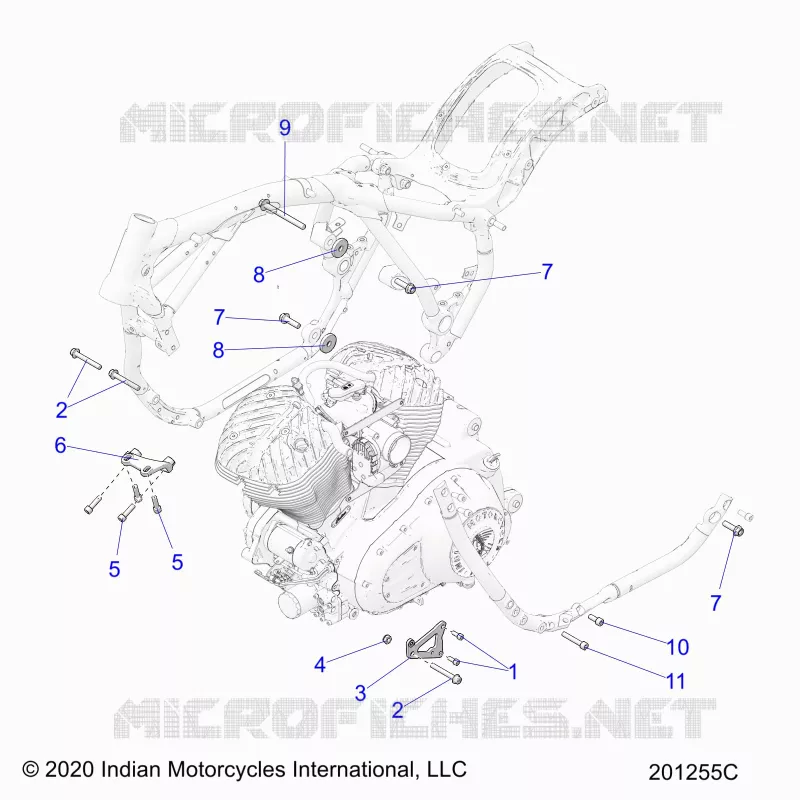 ENGINE, ENGINE MOUNTING
