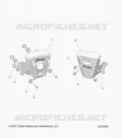 SIDE COVERS, IGN./THERMOSTAT
