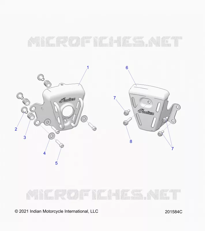 SIDE COVERS, IGN./THERMOSTAT