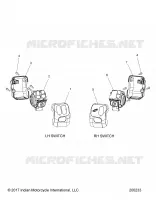 ELECTRICAL, SWITCH CONTROLS, LH/RH