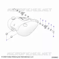 FUEL SYSTEM, FUEL TANK MOUNTING