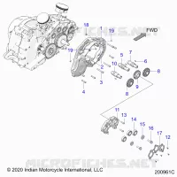 ENGINE, CAM SHAFTS AND GEARS