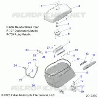 SADDLEBAG ASM.