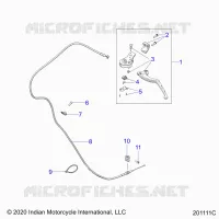 CONTROLS, CLUTCH LEVER AND CABLE