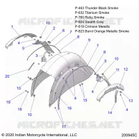 BODYWORK - REAR FENDER