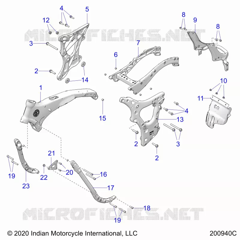 CHASSIS, FRAME ASM.
