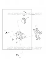 REAR BRAKE BRAKE CALIPER