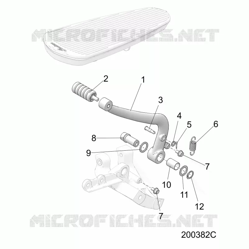 BRAKES, BRAKE PEDAL