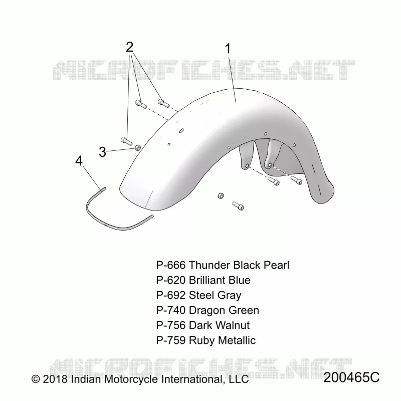 BODYWORK - FRONT FENDER