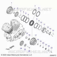 DRIVE TRAIN, CLUTCH AND PRIMARY DRIVE