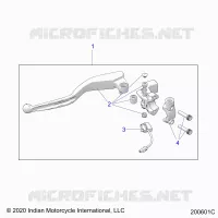 CONTROLS, CLUTCH LEVER ASM.