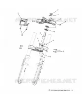UPPER AND LOWER STEERING CLAMPS