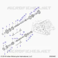 DRIVE TRAIN, INPUT AND OUTPUT SHAFTS