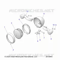 ELECTRICAL, FRONT LIGHTING AND TURN SIGNALS