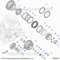 DRIVE TRAIN, CLUTCH AND PRIMARY DRIVE