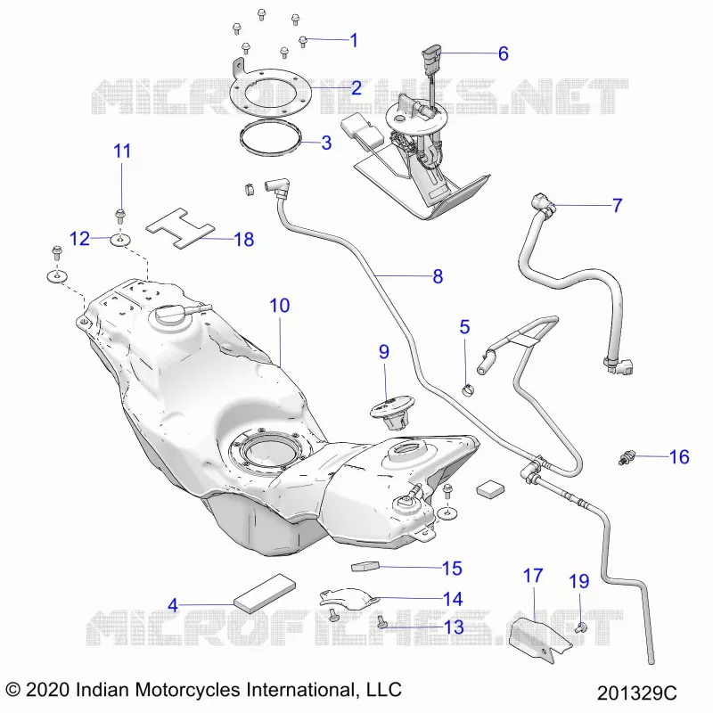 FUEL SYSTEM, FUEL TANK ASM.