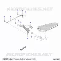 DRIVE TRAIN, SHIFT PEDAL AND SHIFT LINKAGE