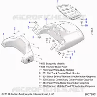 TRUNK LID AND BACKREST ASM.