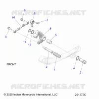 DRIVE TRAIN, SHIFT PEDAL AND LINKAGE