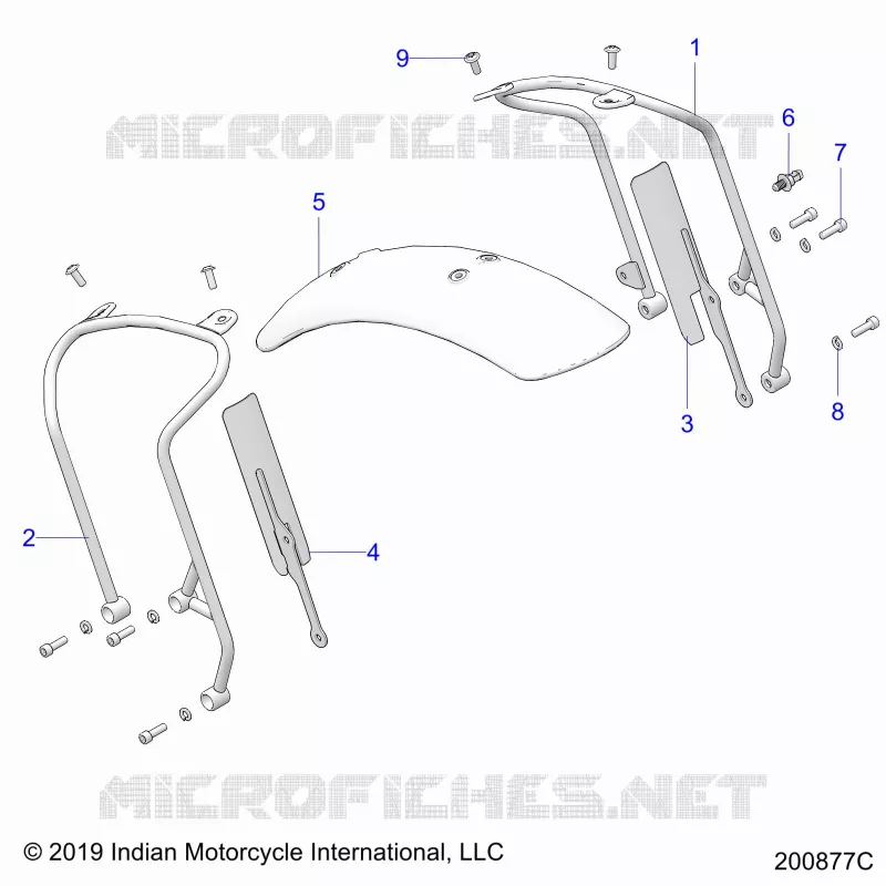 BODYWORK - FRONT FENDER
