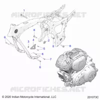 ENGINE, ENGINE MOUNTING