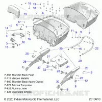 TRUNK BASE MOUNTING ASM.