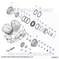 DRIVE TRAIN, CLUTCH AND PRIMARY DRIVE