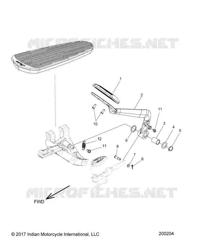 BRAKES, BRAKE PEDAL