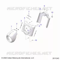 HEADLIGHT HOUSING