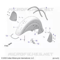 BODYWORK - FRONT FENDER