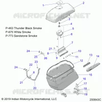 SADDLEBAG ASM.