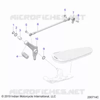DRIVE TRAIN, SHIFT PEDAL AND SHIFT LINKAGE