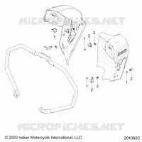 FAIRING, LOWER, MOUNTING
