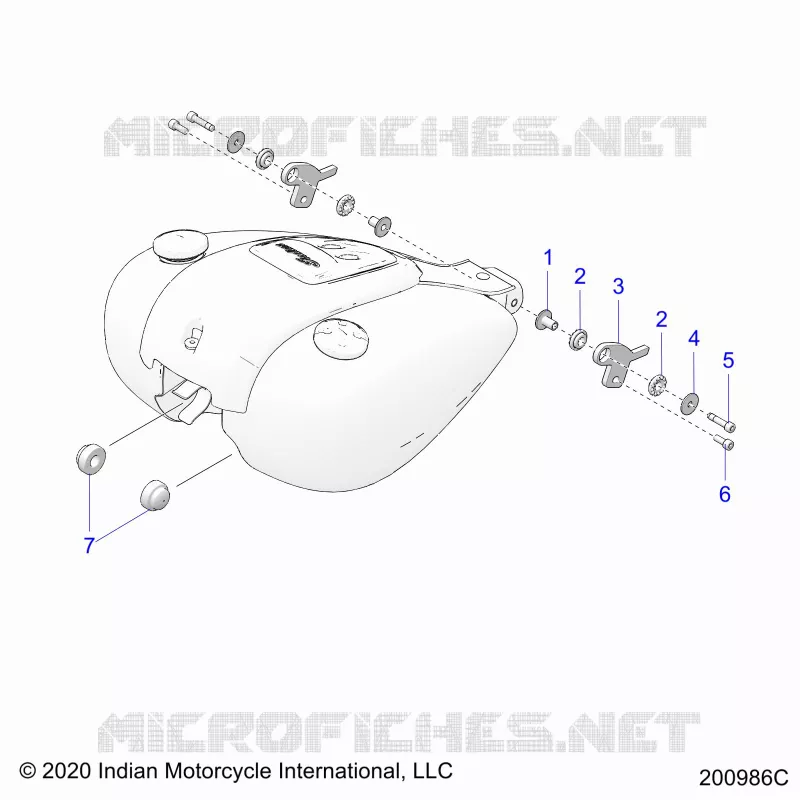 FUEL SYSTEM, FUEL TANK MOUNTING