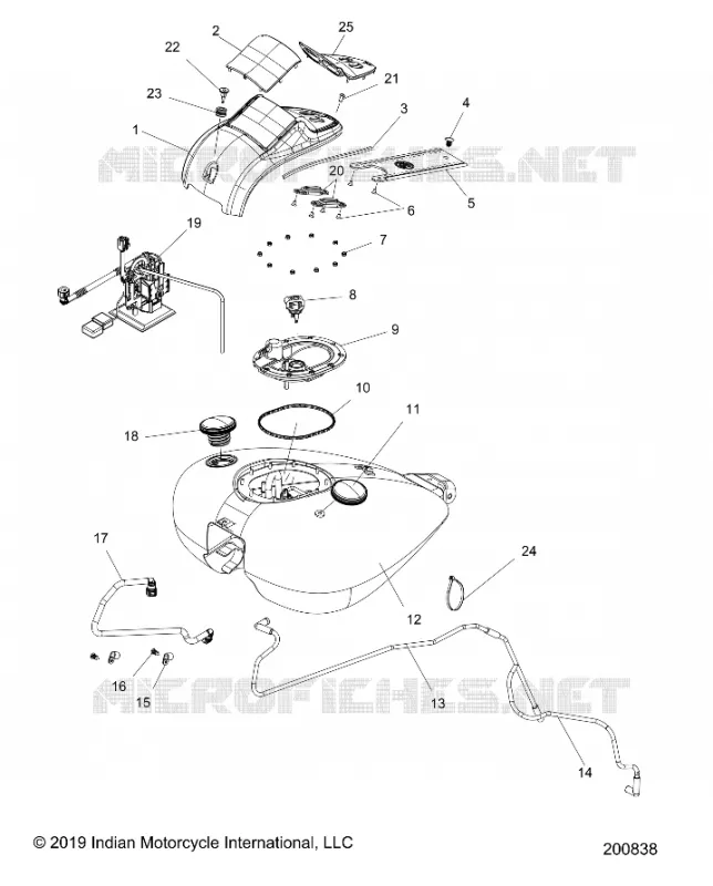 FUEL SYSTEM, FUEL TANK ASM.