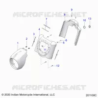 HEADLIGHT HOUSING