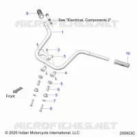STEERING, HANDLEBAR MOUNTING AND GRIPS