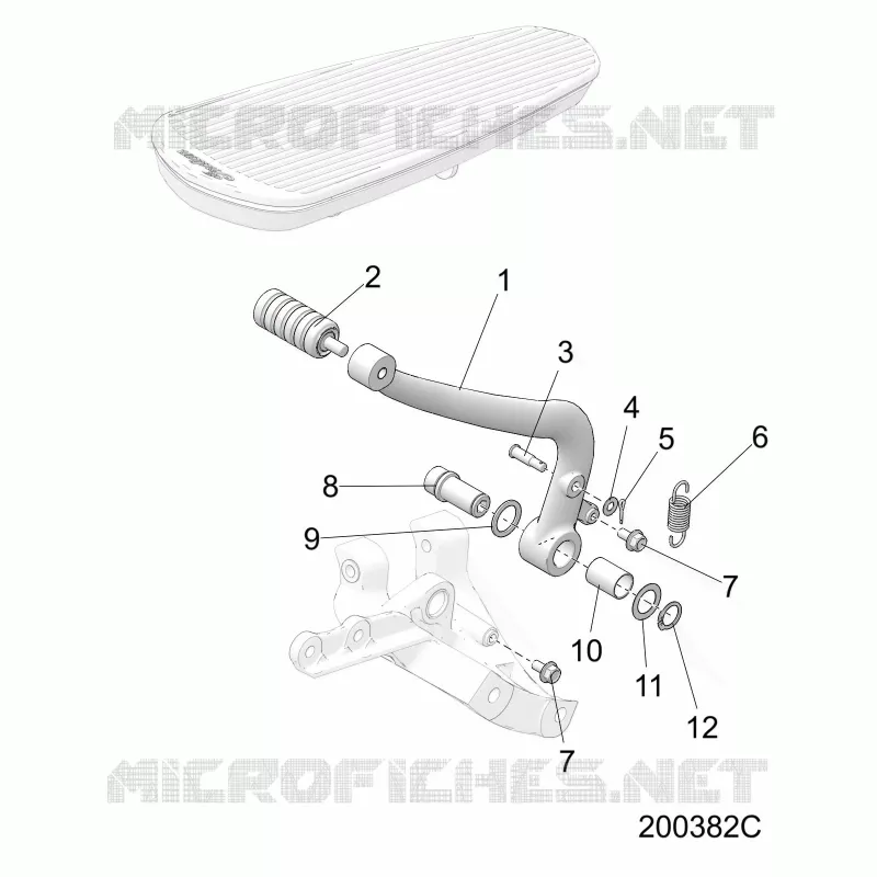 BRAKES, BRAKE PEDAL