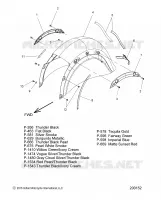 BODYWORK - REAR FENDER