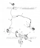 FRONT BRAKE ASM., ABS (INTL MODELS ONLY)