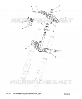 UPPER AND LOWER STEERING CLAMPS