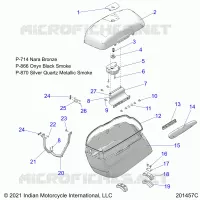 SADDLEBAG ASM.