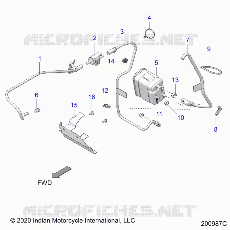 FUEL SYSTEM, EVAP SYSTEM (CALIFORNIA)