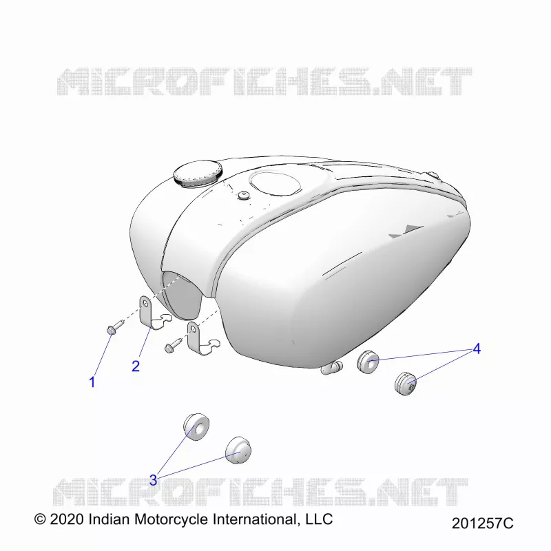 FUEL SYSTEM, FUEL TANK MOUNTING