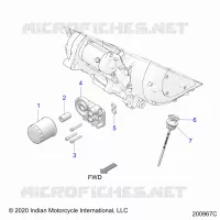 OIL FILTER/ADAPTOR, AND DIPSTICK